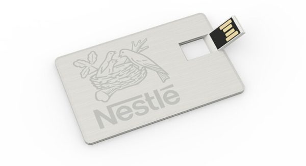 CD408: Premium Metallic Card USB Drive