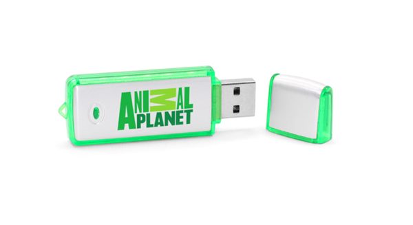 CL203: Dual-Tone Plastic & Aluminum USB Drive
