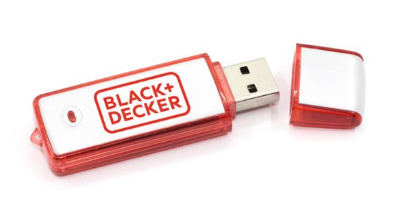CL203: Dual-Tone Plastic & Aluminum USB Drive - Image 3