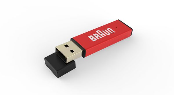 CL209: Classic Large-Print USB Drive