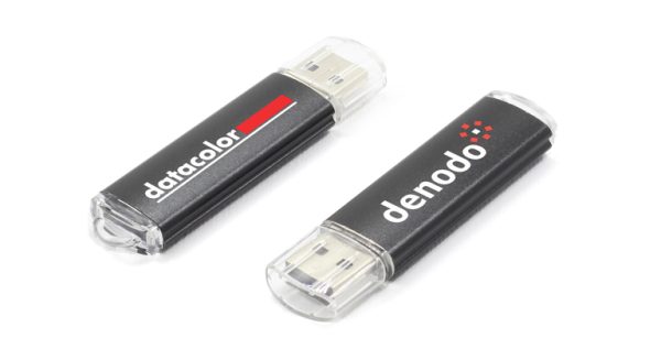 CL225: Slim Classic Aluminum & Plastic USB Drive - Image 4