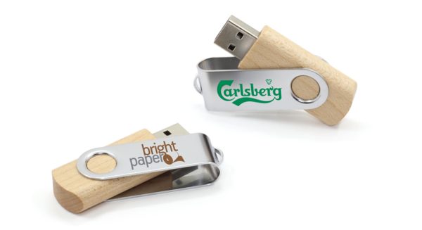 SW503: Wooden Swivel USB Drive - Image 5