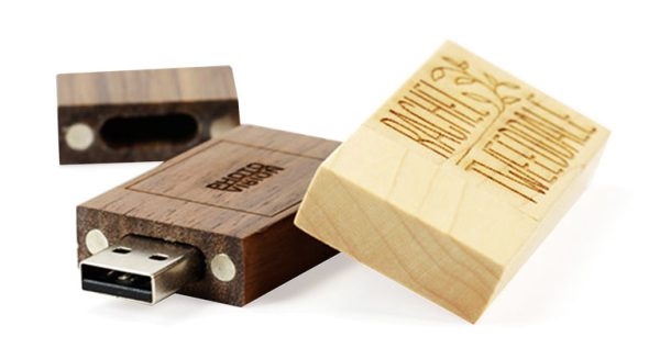 WD603: Matchbox Wooden USB Drive - Image 3
