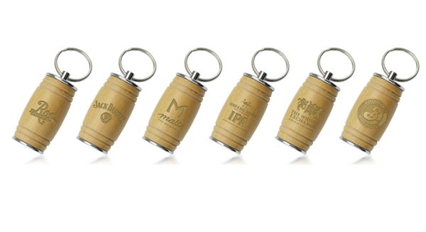 WD607: Barrel-Shaped Wooden USB Drive - Image 2